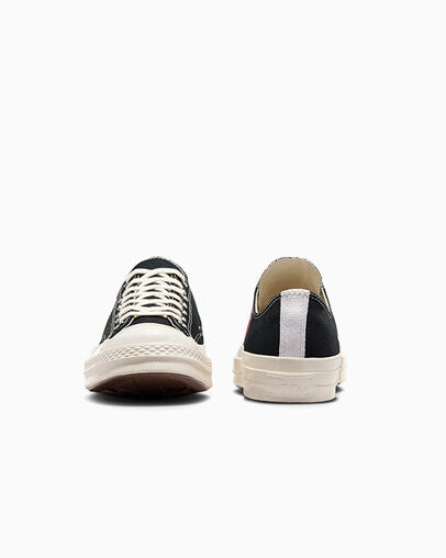 CT70 OG PLAY Comme des Garçons Single Heart BLACK LOW CUT A08804C