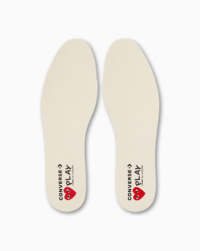 【24年7月新作】CT70 OG PLAY Comme des Garçons Single Heart BEIGE LOW CUT A08805C