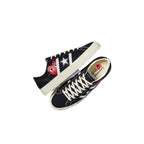 ONE STAR（CONS）X Comme des Garcons PLAY BLACK LOW CUT A09870C