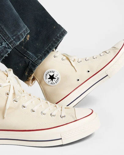 【WIDE FIT】CT70 PARCHMENT HI CUT （生成り）162053MP