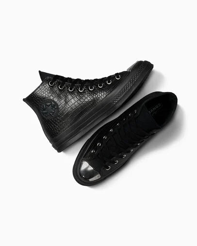 【数量限定】CT70 LTD（リミテッド） MONO BLACK PREMIUM LEATHER（レザー）HI CUT A13640C