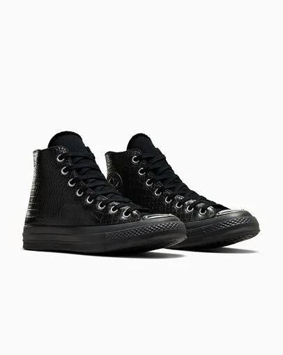 【数量限定】CT70 LTD（リミテッド） MONO BLACK PREMIUM LEATHER（レザー）HI CUT A13640C