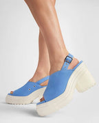 CT70 De Luxe Sandal Platform Open Sky A13810C