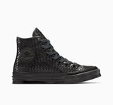 【数量限定・25年 10月新作】CT70 Woven Leather BLACK HI CUT A14450C