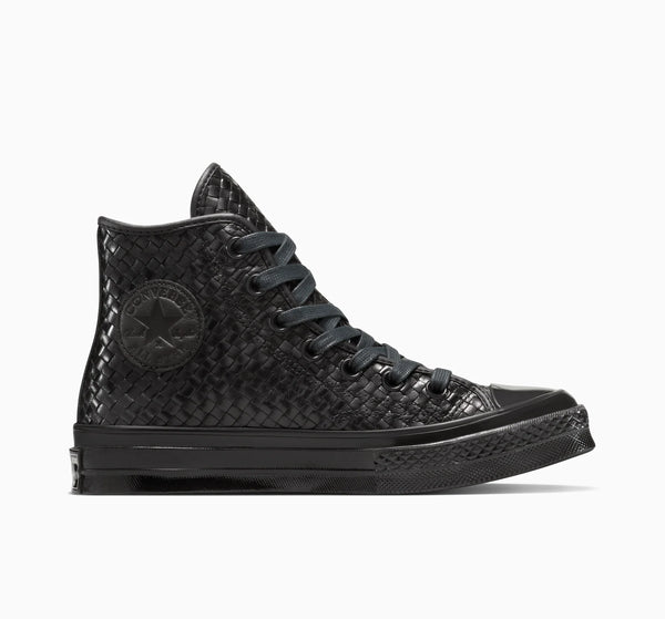 【数量限定・25年 10月新作】CT70 Woven Leather BLACK HI CUT A14450C