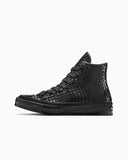 【数量限定・25年 10月新作】CT70 Woven Leather BLACK HI CUT A14450C