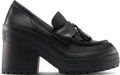 CT70 De Luxe Platform Heel Loafers Black LOW CUT A14714C