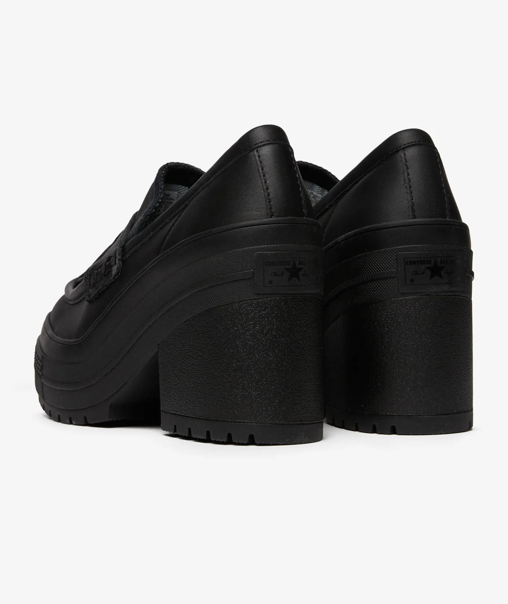 CT70 De Luxe Platform Heel Loafers Black LOW CUT A14714C