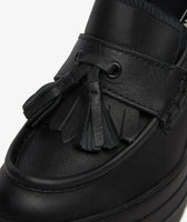 CT70 De Luxe Platform Heel Loafers Black HI CUT A14714C