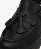 CT70 De Luxe Platform Heel Loafers Black HI CUT A14714C