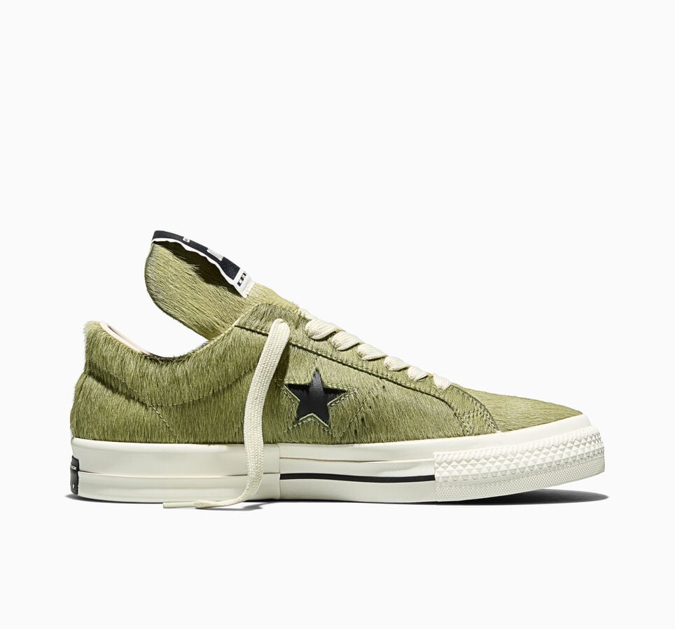 ONE STAR PRO（CONS）X DRKSHDW Acid GREEN LOW CUT A14797C – raretem