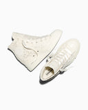 CT70 WEDGE Crocheted Satin EGRET A15086C