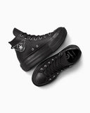 ALL STAR Lift Double Stack Platform Chains BLACK HI CUT A15165C