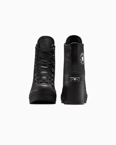 CT70 De Luxe Heel waterproof（防水）Platform Leather BLACK A15514C