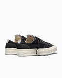 CT70 Canvas & Suede Total Eclipse Black LOW CUT A15992C