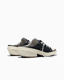 CT70 De Luxe Pointed Mule Heel Platform BLACK LOW CUT A16060C