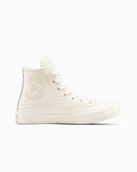 【数量限定・25年 10月新作】CT70 Woven Leather EGRET HI CUT A16402C