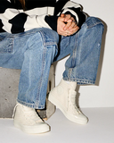 【数量限定・25年 10月新作】CT70 Woven Leather EGRET HI CUT A16402C