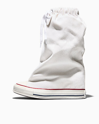 【Hearts2Hearts PV着用】Converse Chuck Taylor All Star X Vaquera Slouch Wedge WHITE XHI CUT A17686C
