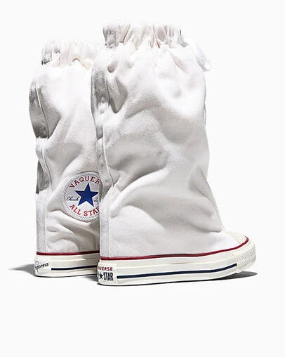 【Hearts2Hearts PV着用】Converse Chuck Taylor All Star X Vaquera Slouch Wedge WHITE XHI CUT A17686C