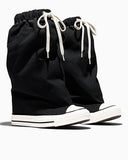 【Hearts2Hearts PV着用】Converse Chuck Taylor All Star X Vaquera Slouch Wedge BLACK XHI CUT A17687C