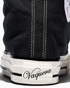 【Hearts2Hearts PV着用】Converse Chuck Taylor All Star X Vaquera Slouch Wedge BLACK XHI CUT A17687C