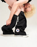 【Hearts2Hearts PV着用】Converse Chuck Taylor All Star X Vaquera Slouch Wedge BLACK XXXHI CUT A17691C