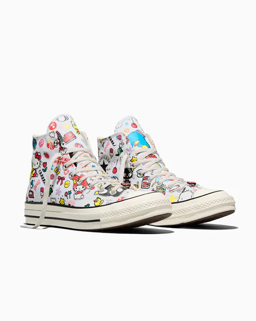 CT70 X HELLO KITTY® AND FRIENDS Stickers WHITE HI CUT A17696C