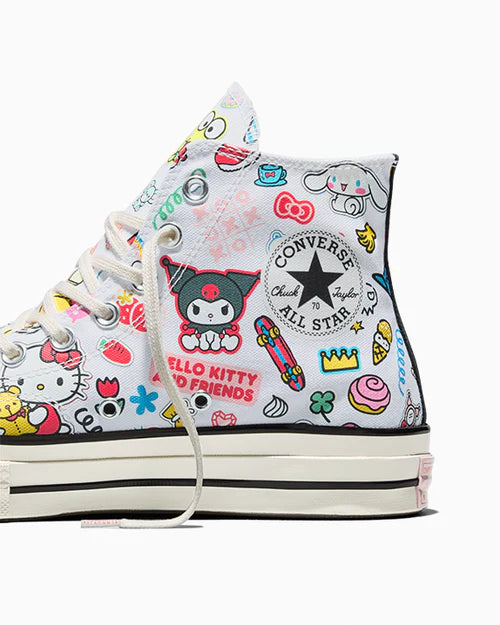 CT70 X HELLO KITTY® AND FRIENDS Stickers WHITE HI CUT A17696C