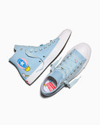 【数量限定】ALL STAR Chuck Taylor x  Hello Kitty And Friends All Star Cinnamoroll Baby Blue HI CUT A17698C