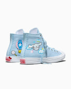 【数量限定】ALL STAR Chuck Taylor x  Hello Kitty And Friends All Star Cinnamoroll Baby Blue HI CUT A17698C