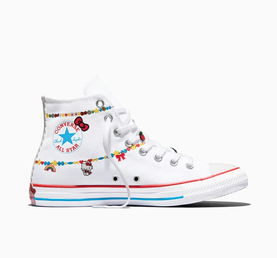 【数量限定】ALL STAR Chuck Taylor x  Hello Kitty And Friends All Star Charmed White HI CUT A17699C