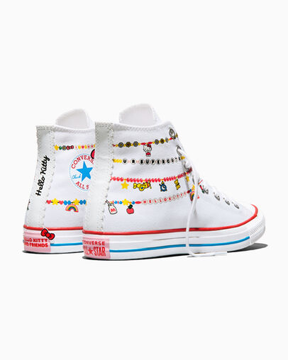 【数量限定】ALL STAR Chuck Taylor x  Hello Kitty And Friends All Star Charmed White HI CUT A17699C