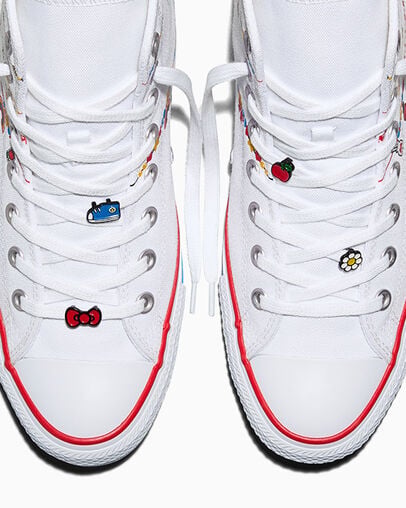 【数量限定】ALL STAR Chuck Taylor x  Hello Kitty And Friends All Star Charmed White HI CUT A17699C