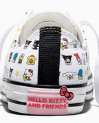 【数量限定】ALL STAR Chuck Taylor x  Hello Kitty And Friends All Star BFFS White LOW CUT A17700C