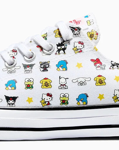【数量限定】ALL STAR Chuck Taylor x  Hello Kitty And Friends All Star BFFS White LOW CUT A17700C