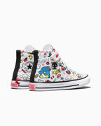 【数量限定】ALL STAR Chuck Taylor x  KIDS Hello Kitty And Friends All Star Easy-On Stickers White HI CUT A17701C