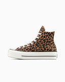 ALL STAR Lift Platform Leopard Suede Incensed HI CUT A17979C