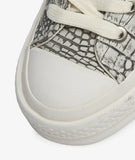 【CT70復刻・数量限定】Converse Chuck Taylor All Star 'First String' Optical White Croc HI CUT A18413C
