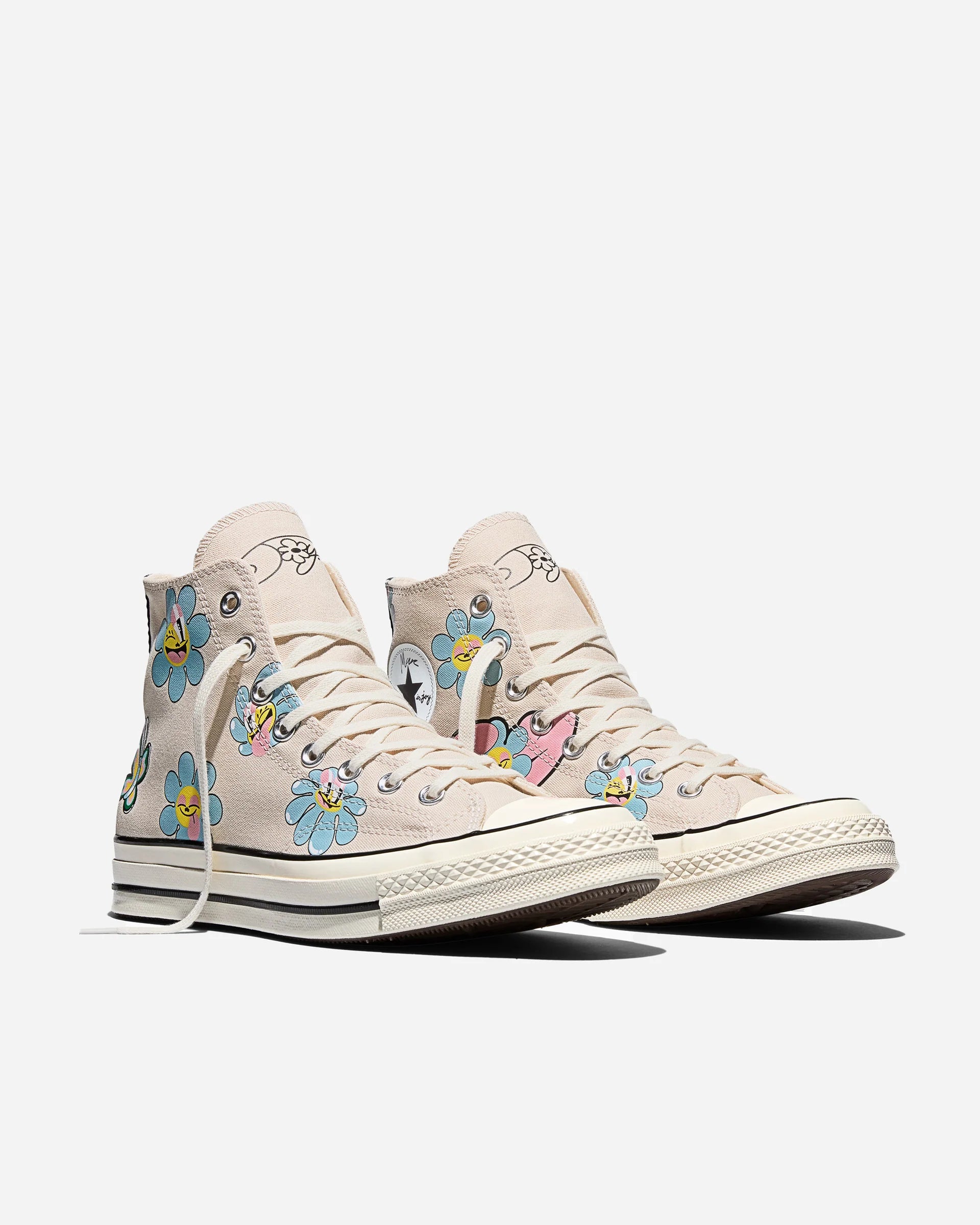 【25年9月新作】CT70 X Derrick Adams x Marc Jacobs IVORY HI CUT A19271C