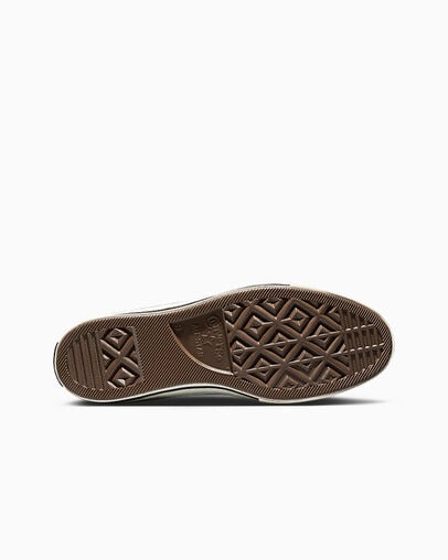 【海外限定】CT70 Woven Leather（レザー）Warm Tan HI CUT A19734C