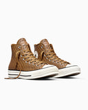 【海外限定】CT70 Woven Leather（レザー）Warm Tan HI CUT A19734C