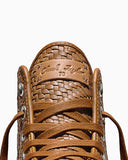 【海外限定】CT70 Woven Leather（レザー）Warm Tan HI CUT A19734C