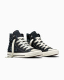 ALL STAR Chuck Taylor Distressed Stars BLACK HI CUT A20566C snms.shop