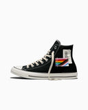 ALL STAR Chuck Taylor Pride Patch Black HI CUT A22006C