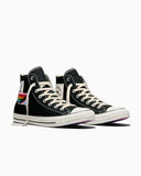 ALL STAR Chuck Taylor Pride Patch Black HI CUT A22006C