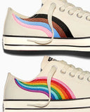 ALL STAR Chuck Taylor Pride Wave Vintage White LOW CUT A22007C