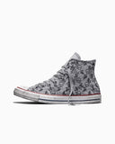 【EU限定】ALL STAR Chuck Taylor Distressed Doodles Skulls Smoke In HI CUT A24126C