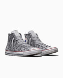 【EU限定】ALL STAR Chuck Taylor Distressed Doodles Skulls Smoke In HI CUT A24126C