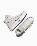 ALL STAR  Lift Platform Chuck Taylor Cherry Blossoms Light Grey HI CUT A24135C snms.shop